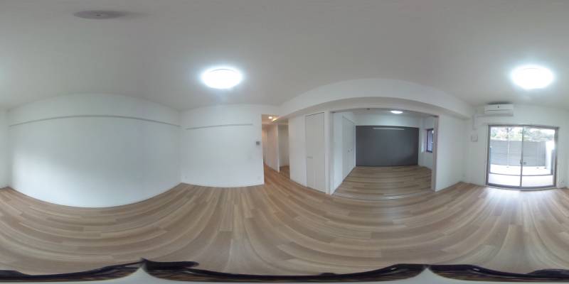 パノラマ画像洋室