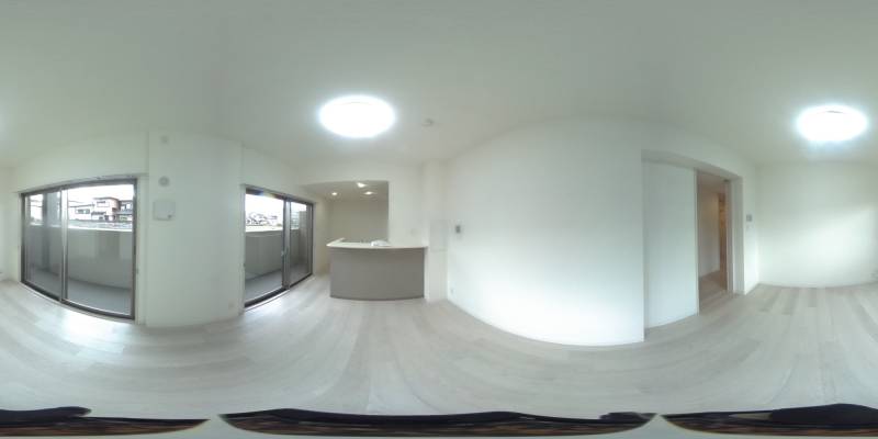 パノラマ画像リビング