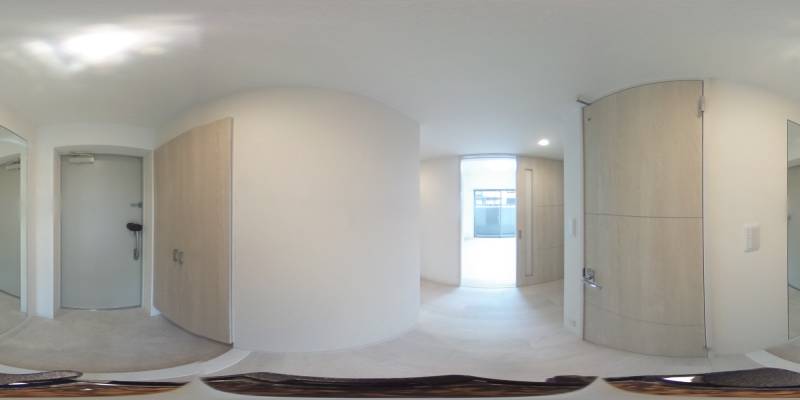 パノラマ画像玄関