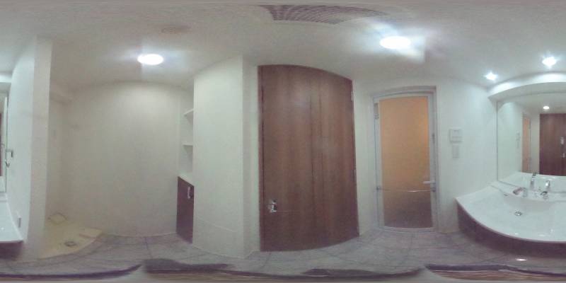 パノラマ画像洗面所