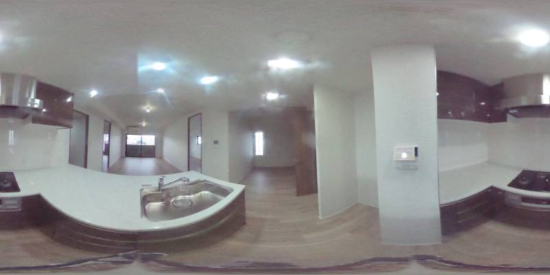 パノラマ画像キッチン