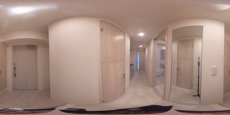 パノラマ画像玄関