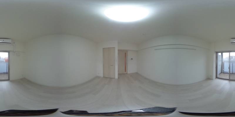 パノラマ画像洋室