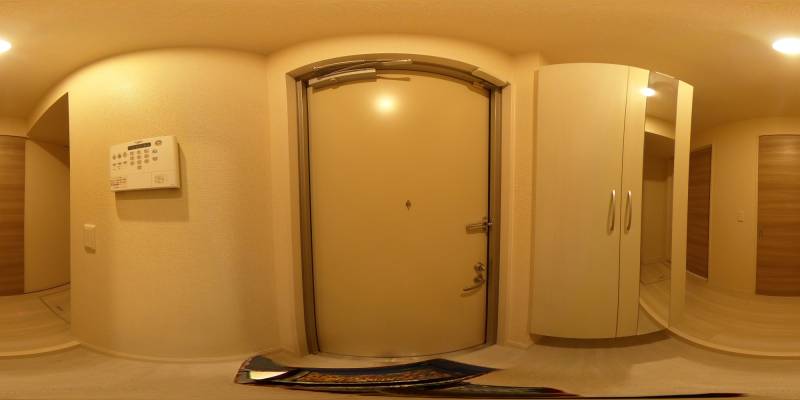 パノラマ画像玄関