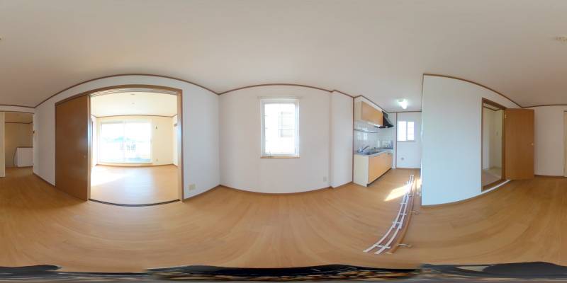 パノラマ画像リビング