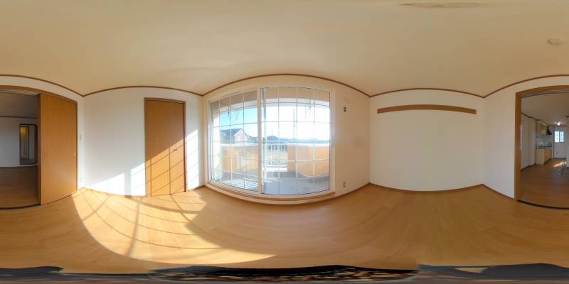 パノラマ画像洋室