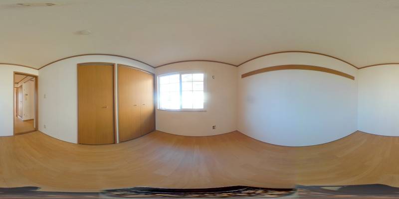 パノラマ画像洋室