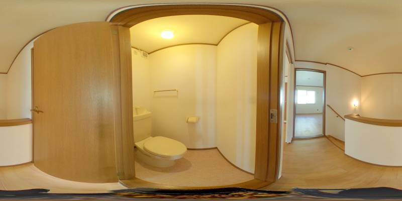 パノラマ画像トイレ