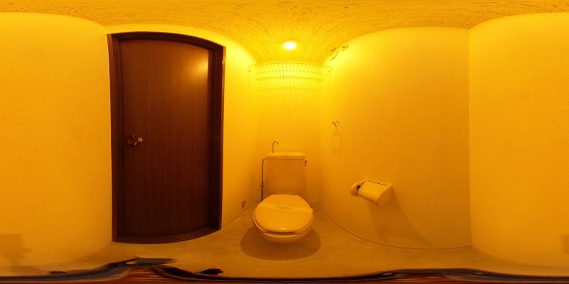 パノラマ画像トイレ