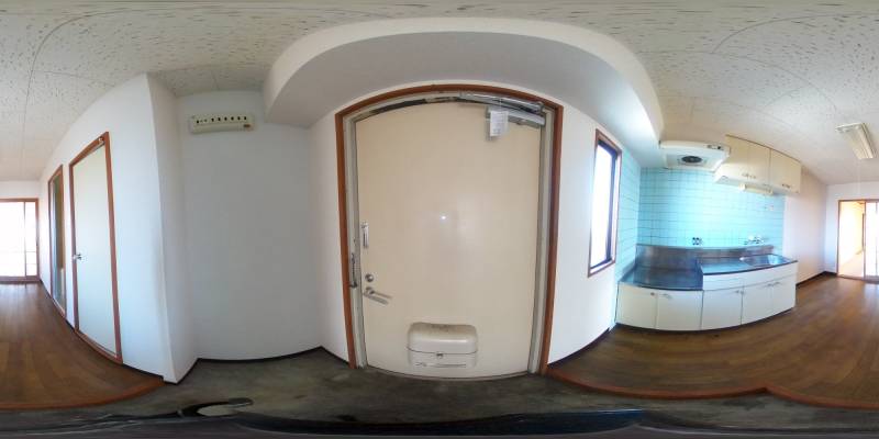 パノラマ画像玄関