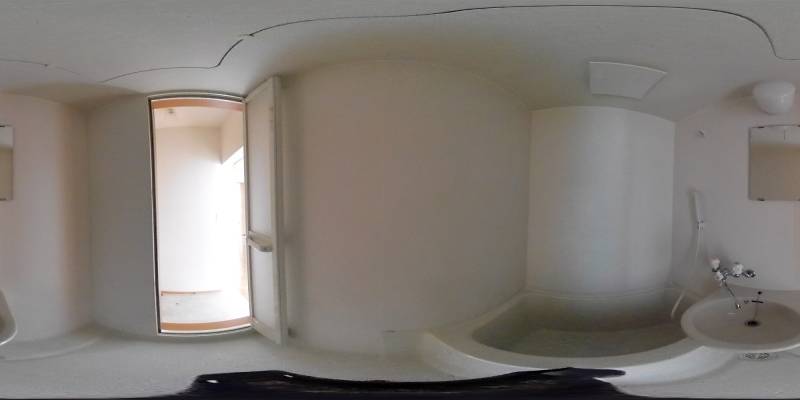 パノラマ画像洗面所