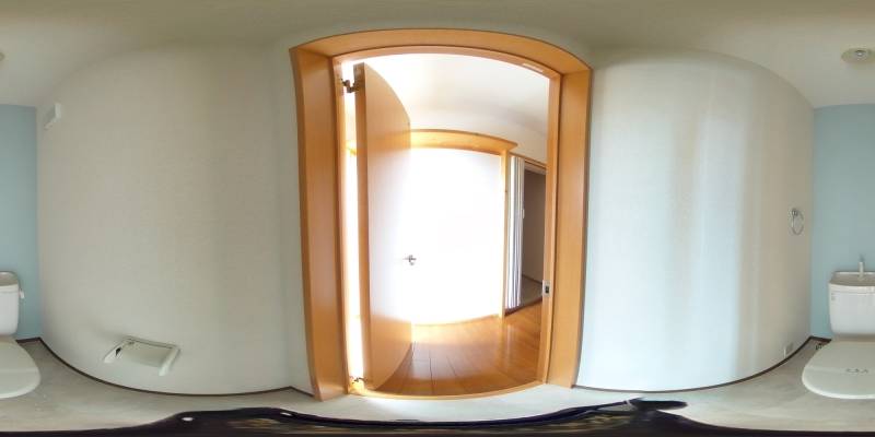 パノラマ画像トイレ