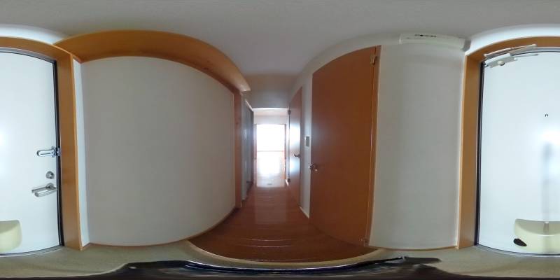 パノラマ画像玄関