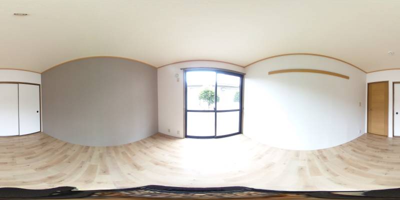 パノラマ画像洋室