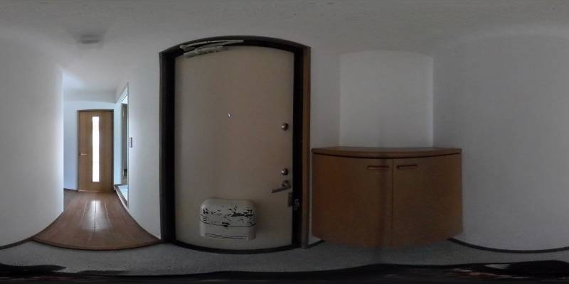 パノラマ画像玄関