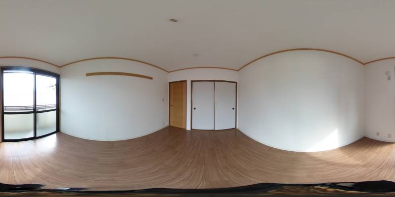 パノラマ画像洋室