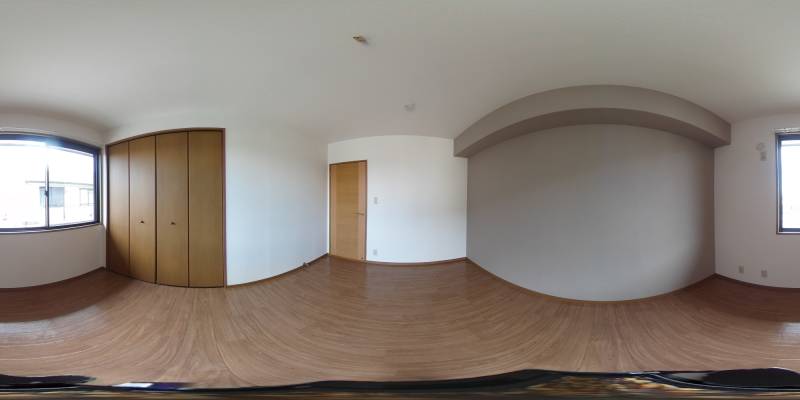 パノラマ画像洋室