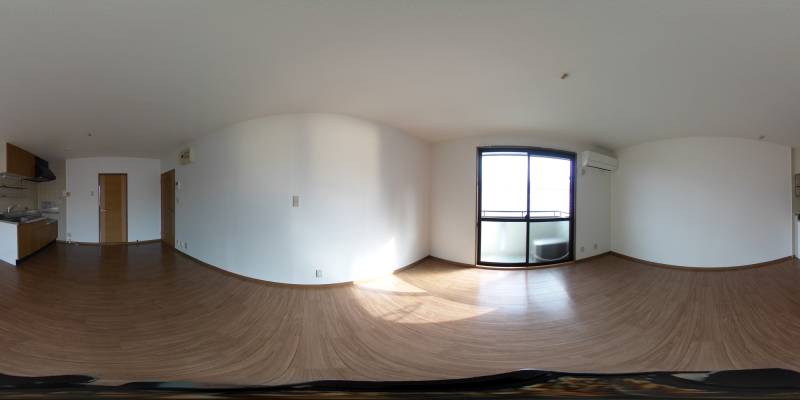 パノラマ画像リビング