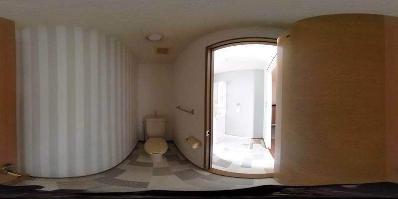 パノラマ画像トイレ