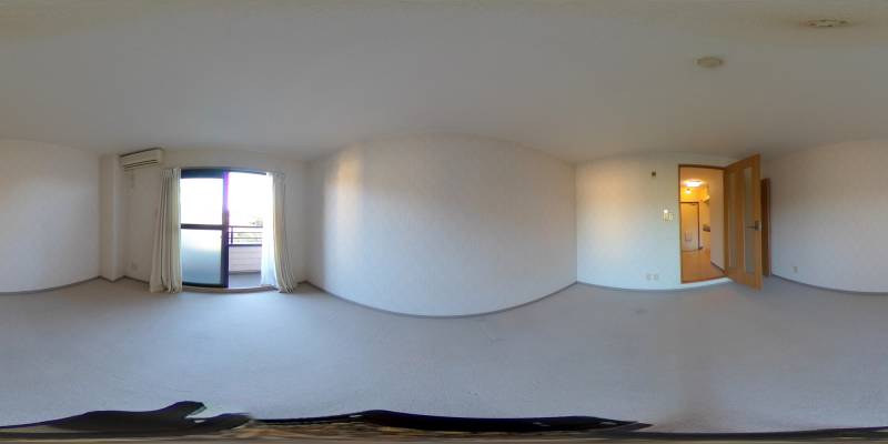 パノラマ画像洋室