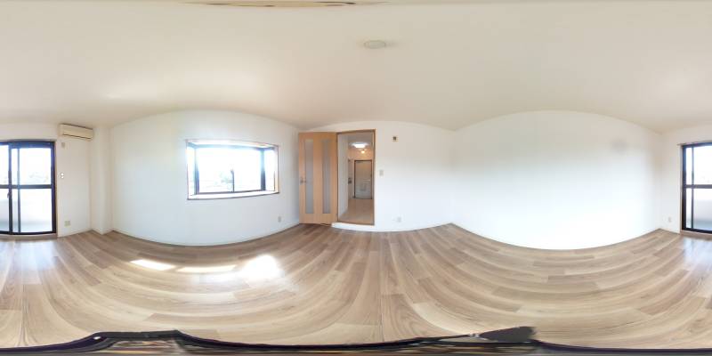 パノラマ画像洋室