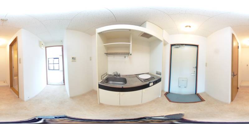 パノラマ画像キッチン