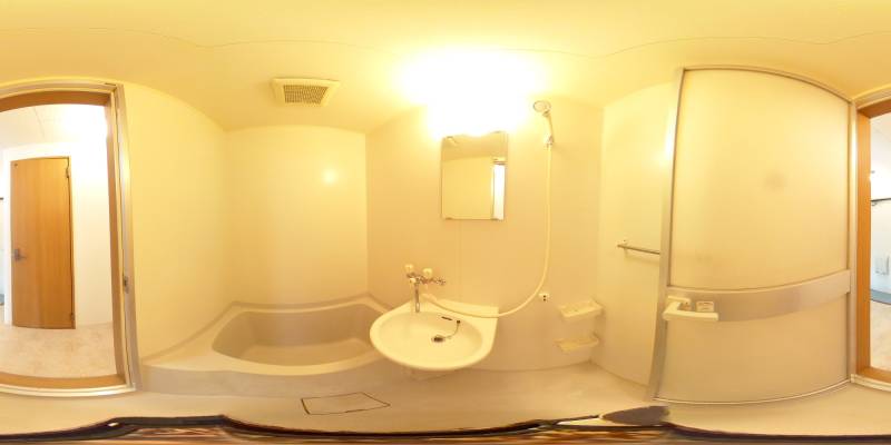 パノラマ画像洗面所