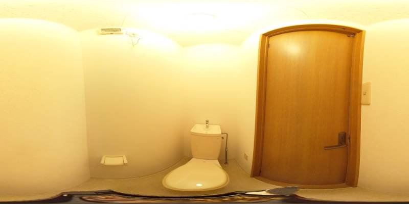 パノラマ画像トイレ