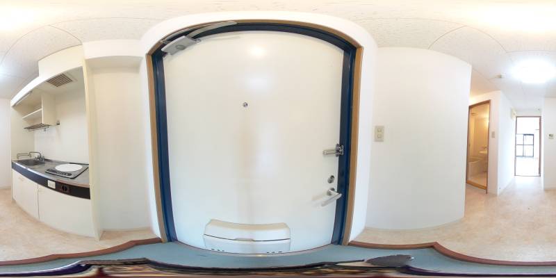 パノラマ画像玄関