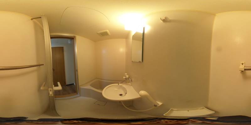 パノラマ画像洗面所