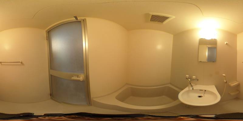 パノラマ画像バスルーム