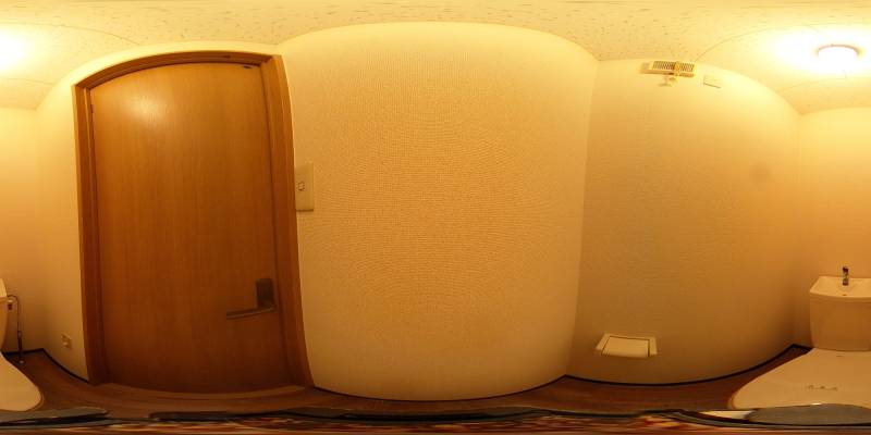 パノラマ画像トイレ