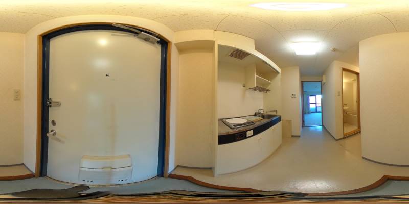 パノラマ画像玄関