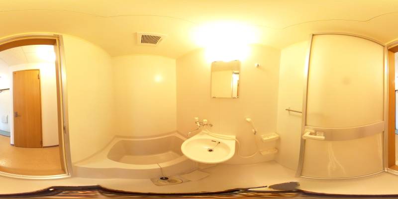 パノラマ画像洗面所