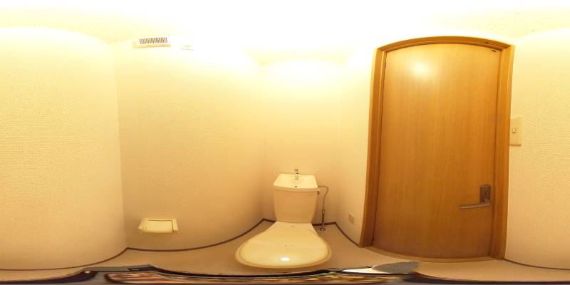 パノラマ画像トイレ