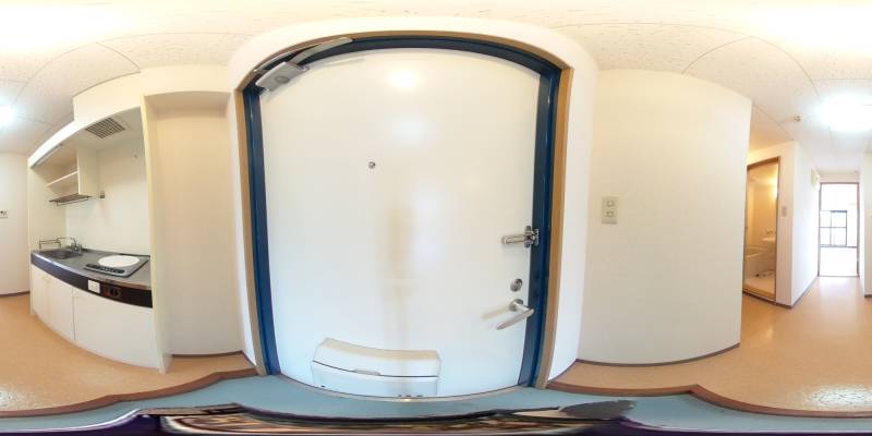 パノラマ画像玄関