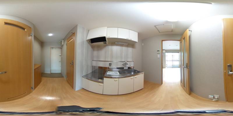 パノラマ画像キッチン