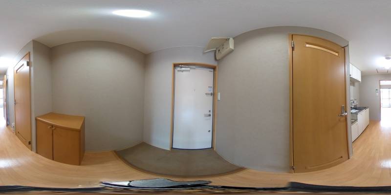 パノラマ画像玄関