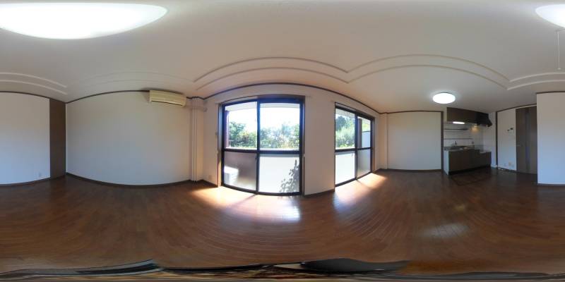 パノラマ画像リビング