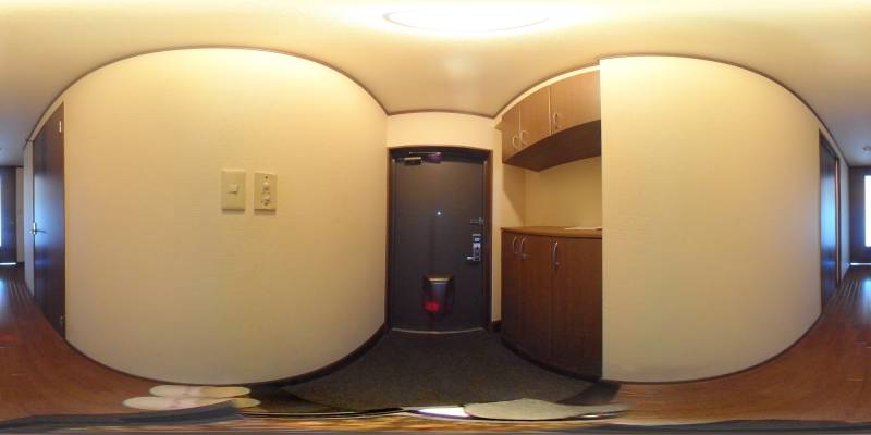 パノラマ画像玄関