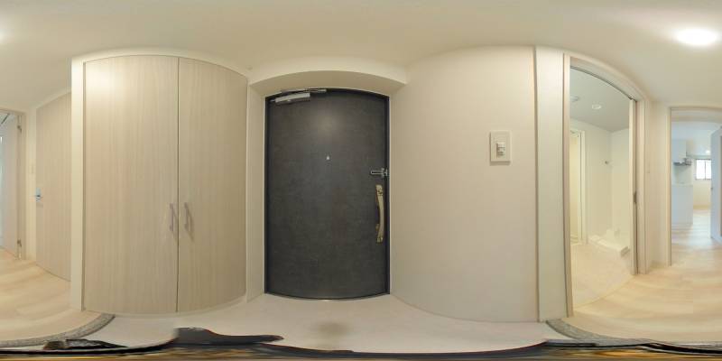 パノラマ画像玄関