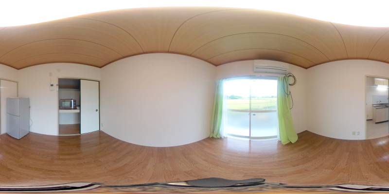 パノラマ画像洋室