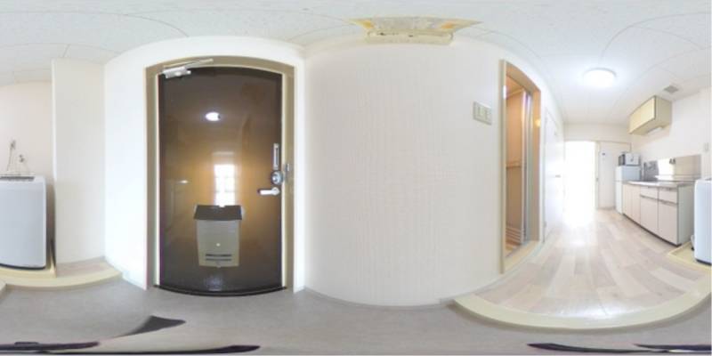 パノラマ画像玄関