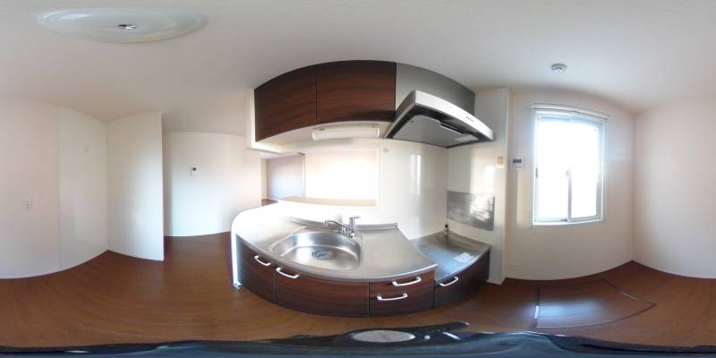 パノラマ画像リビング