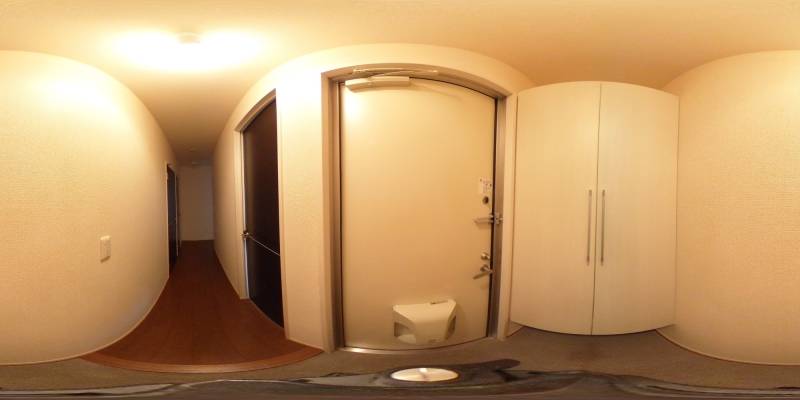 パノラマ画像洋室