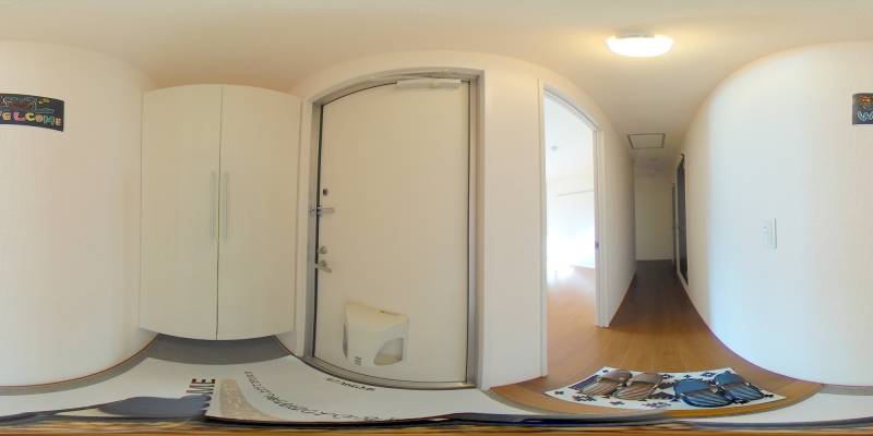 パノラマ画像玄関