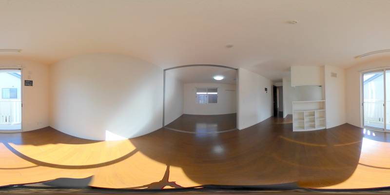 パノラマ画像リビング