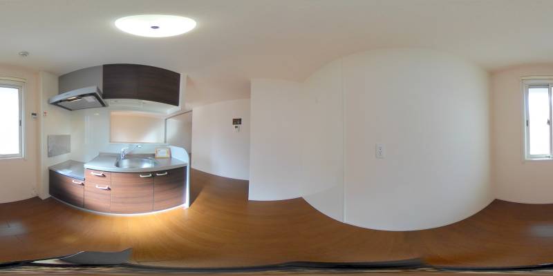 パノラマ画像キッチン