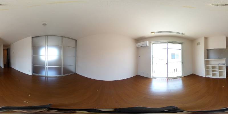 パノラマ画像リビング