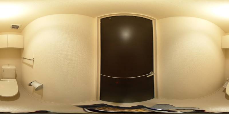 パノラマ画像トイレ